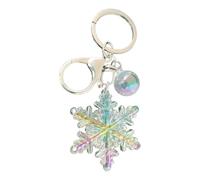Snowflake Winter Pendants Car Snowflake - Pendants Key Ring Portable Making