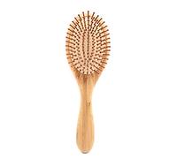 Snowflyk Pettini per Capelli in Legno Naturale con setole districanti Spazzola per Capelli per Donne, Uomini Crespi (AC)