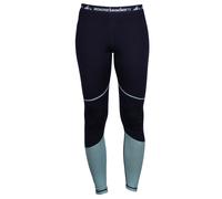 Snowleader - Primo strato tecnico in lana merino - Women's Merino Tight per Donne in Pelle - Taglia M - Blu navy
