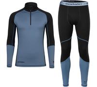 Snowleader - Uomo Merino Tight Slate - Pack Merino Men Slate in Pelle