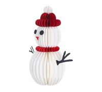 Snowman Centerpiece - Festive Table Decoration Charming Handmade Snowman Centerpiece for Holiday Tables, Mantels, And Shelves Christmas, Winter Parties, And Festive Decor.
