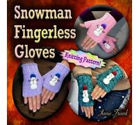 Snowman Fingerless Gloves: The Perfect Holiday Accessory
