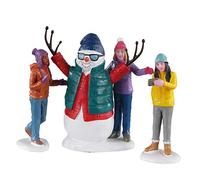 SNOWMAN SELFIE SET OF 3 LEMAX