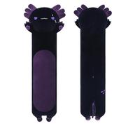 SNOWOLF imbottito Axolotl lungo cuscino peluche giocattolo animale morbido Kawaii Stuff coccoloso giocattolo adorabile cuscino abbraccio per i bambini (110cm, viola)