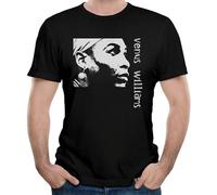 SNOWRECIPE Dldc Men Venus Williams Vs Serena Williams T Shirt Black XL