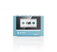 SnowSky/FiiO Echo Mini HiFi Bluetooth lettore MP3, 15 ore di riproduzione, controllo del volume indipendente con uscite cuffie da 3,5 mm/4,4 mm (celeste)