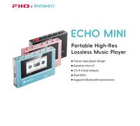 SnowSky/FiiO Echo Mini HiFi Bluetooth MP3 Lettore musicale puro, riproduzione di 15 ore, uscita cuffie da 3,5 mm/4,4 mm