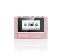 SnowSky/FiiO Echo - Mini lettore MP3 HiFi Bluetooth, 15 ore di riproduzione, controllo del volume indipendente con uscite cuffie da 3,5 mm/4,4 mm (Rosa)