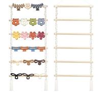SNOWSTAR Fermaglio per capelli in macramè, da appendere, per donne e ragazze, decorazione per la casa, parete, porta, armadio