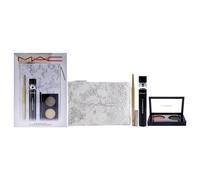 Snowtrance Eye Kit da donna - 4 pezzi 2,8 g ombretto duo, 11,6 g M-A-C Stack Mascara - nero, 0,3 g M-A-C Colour Excess Gel Pencil Eye Liner - Gold Goals, sacchetto