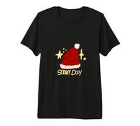 Snowy Day - Cappello Invernale Disegnato a Mano, Design Accogliente Maglietta Premium