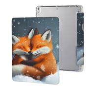 Snowy Fox - Custodia protettiva per iPad Pro (10,5 pollici/iPad Air3 da 10,5 pollici), custodia protettiva a tre ante per tablet antiscivolo