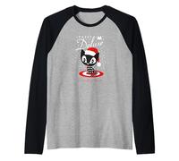 Snowy Santa Cat Maglia con Maniche Raglan