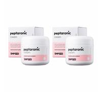 SNP Prep Peptaronic Crema Idratante Viso 2x55ml Acido Ialuronico Peptidi