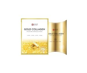 SNP Shining Nature Purity Maschera blister al collagene dorato Confezione da 10 Collagene oro
