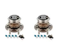 SNR 2x Cuscinetto Ruota Mozzo Assale Posteriore per Ford Focus DM2 Da Hcp