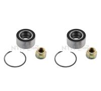 SNR 2x Cuscinetto Ruota Mozzo Asse Ant. per Fiat 500 Ford Ka Ypsilon 312 312