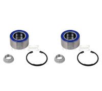 SNR 2x Cuscinetto Ruota Mozzo Asse Posteriore Destro SX per BMW 3er Cabriolet