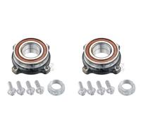 SNR 2x Cuscinetto Ruota Mozzo Asse Posteriore Destro SX per BMW 5er E39 E60 E61
