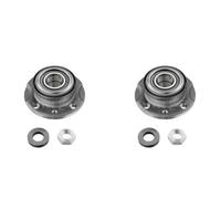 SNR 2x Cuscinetto Ruota Mozzo Asse Posteriore Destro SX per Fiat 600 187