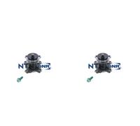 SNR 2x Cuscinetto Ruota Mozzo Asse Posteriore Destro SX per Suzuki Swift IV Fz