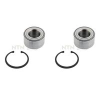 SNR 2x Cuscinetto Ruota Mozzo Frontale per Honda Civic VI Hatchback Logo Ej Ek