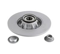 SNR 2x Disco Freno Posteriore Ø249 MM Pieno Rivestito per Peugeot 308 I 4A_ 4C_