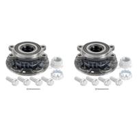SNR 2x Mozzo Ruota Cuscinetto Anteriore Kit per Nissan Qashqai II Renault Kadjar