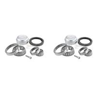 SNR 2x Set Cuscinetto Ruota Mozzo Anteriore per Mercedes E-Klasse S212 W212 C218