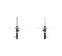 SNR Ammortizzatore Set Sinistra Destra Frontale per Mazda 2 Dy Ford Fiesta V Jh