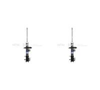 SNR Ammortizzatore Set SX Destra Asse Anteriore per Peugeot 807 E Eb Citroën C8