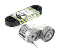 SNR Cinghia A V Righe Set Per Seat Skoda VW