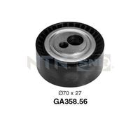 SNR GA358.56 Rullo tenditore, Cinghia Poly-V per CITROËN,FIAT,LANCIA,PEUGEOT,VW