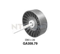 SNR GA358.79 Galoppino/Guidacinghia, Cinghia Poly-V per ALFA ROMEO,LANCIA