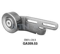 SNR GA359.53 Rullo tenditore, Cinghia Poly-V per CITROËN,PEUGEOT