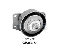 SNR GA359.77 Rullo tenditore, Cinghia Poly-V per CITROËN,PEUGEOT