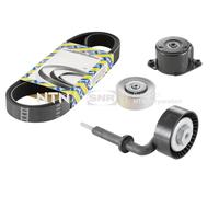 Kit cinghia trapezoidale multirighe KA850.17 SNR per BMW 3 Coupé 5 Touring 5 3 7