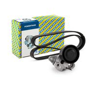 NTN-SNR Kit cinghie Poly-V KA857.37 per VW, Audi, Seat, Skoda, Cupra