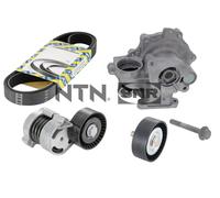 SNR KAP850.010 Pompa acqua + Kit cinghia Poly V per BMW