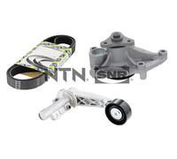 Pompa dell'acqua + kit cinghia trapezoidale KAP859.400 SNR per CITROËN PEUGEOT