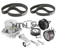 SNR KDP457.250 Pompa acqua + Kit cinghie dentate per SEAT,SKODA,VW