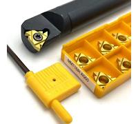 SNR0016Q16 16mm 5/8 \ CNC Tornio Interno Filettatura Attrezzo + 10pcs 16IR-AG60