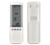 Snrigw Telecomando di ricambio universale per AIRWELL Emailair Electra RC7 RC-7 RC YKR-M / 001E / RC-3 YKR-M / 002E / RC-3 VAV YKR-F / 010 / RC-4 YKR -F / 015E / RC-4 HL YKR-F / 016E