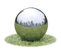 Snsowed Fontana da Giardino a Sfera con LED in Acciaio Inox 40 cm,Arredo,Fontane e laghetti,Fontane e cascate ornamentali-41684