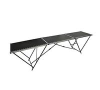 Snsowed Tavolo Pieghevole per Carta da Parati MDF Alluminio 300x60x78cm,Mobili,Tavoli,Tavoli pieghevoli-140718
