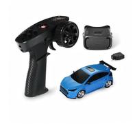 SNT MG044 - Mini RC Drift Car con camino, 4 WD, modello di auto radiocomandata con illuminazione a LED e doppia modalità, RTR RC veicoli per adulti hobby giocattolo