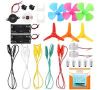 Sntieecr Kit di circuiti elettrici per bambini dagli 8 ai 12 anni, progetto scientifico dei circuiti elettrici, Kit STEM educativi, Kit di apprendimento Montessori per bambini, Progetto di ingegneria