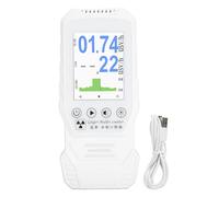 SNTSNTBOM Nuclear Radiation Detector for X Ray Y Ray Beta Radiation Detection, HD Color Screen with Multiple Alarm Reminders, Easy Push Button Operation for Material Inspection Env