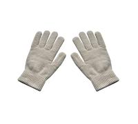 Snufeve Guanti di lana lavorata a maglia per uomini e donne, Addensare kaki, Taglia unica