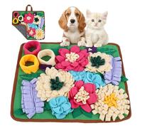 Snuffle Mat - Polar Fleece, Non-Slip Base Dispenser Foraging | Puppy Snuffle Mat For Training Feeding Licking Sniffing